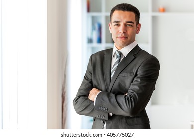 Latin American Business Man  Portrait