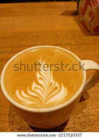 latte art , Starbucks coffee India