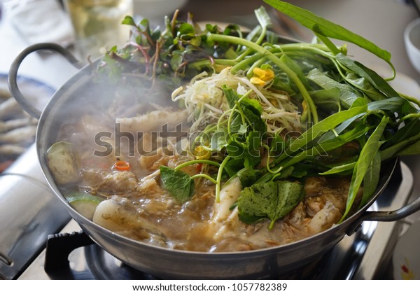 Lau Mam Fish Hot Pot Chau Stock Photo (Edit Now) 1057782389