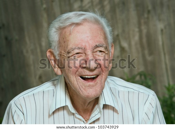 Laughing 90 Year Old Senior Man Stock Photo 103743929 | Shutterstock
