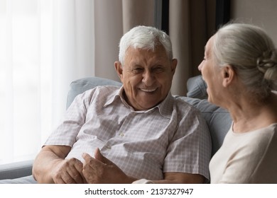 Laughing Older Wife Husband Talking Relaxing Stock Photo 2137327947 ...