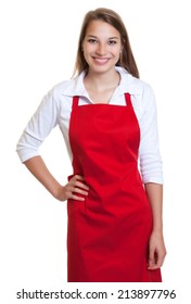 woman in apron