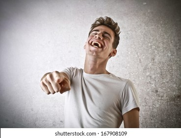 Laughing Young Guy