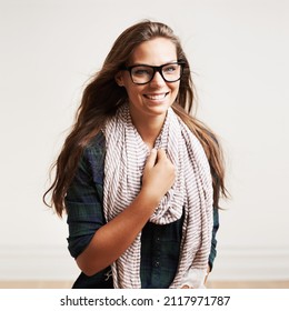 Laughter And Relaxation. Shot Of A Stylish Young Woman Laughing.