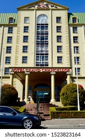 Launceston, Tasmania, Australia. Sept 2019. A View Of The Hotel Grand Chancellor In Launceston, Tasmania. 