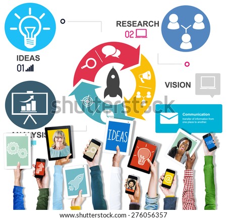 Launch Start Up Rocket Strategy Plan Planning Concept