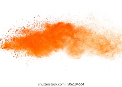 Orange Powder Explosion Images, Stock Photos & Vectors | Shutterstock