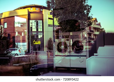 Laundromat Reflections