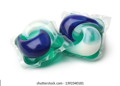 Laundry Detergent Pods Washing Machine On Stock Photo 1392340181 ...