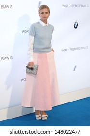 Laura Bailey Arriving For The BMW I3 Launch Party, At Old Billingsgate, London. 29/07/2013