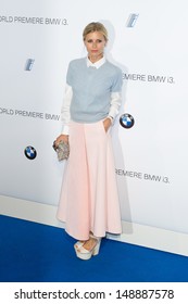 Laura Bailey Arriving For The BMW I3 Launch Party, At Old Billingsgate, London. 29/07/2013