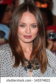 Laura Haddock Arriving For The 2013 Glamour Awards, Berkeley Square, London. 04/06/2013