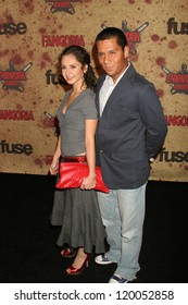 Laura Ortiz And David Ortiz At The Fuse Fangoria Chainsaw Awards. Orpheum Theatre, Los Angeles, CA. 10-15-06