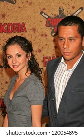 Laura Ortiz And David Ortiz At The Fuse Fangoria Chainsaw Awards. Orpheum Theatre, Los Angeles, CA. 10-15-06