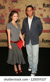 Laura Ortiz And David Ortiz At The Fuse Fangoria Chainsaw Awards. Orpheum Theatre, Los Angeles, CA. 10-15-06