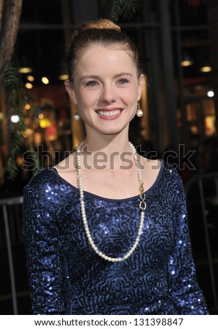 Laura Wiggins World Premiere Beautiful Creatures Stock Photo Edit