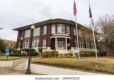 Laurel, MS - March 20, 2021: Laurel City Hall In Laurel, MS