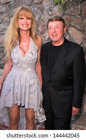 Laurene Landon And Larry Cohen At The 39th Annual Saturn Awards, The Castaway, Burbank, CA 06-26-13