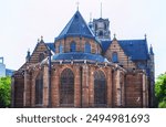 The Laurenskerk (Saint Lawrence Church), a medieval protestant church in downtown Rotterdam, The Netherlands