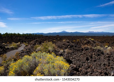 Lava Butte In Newberry National Volcanic Monument


