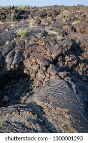 Lava Flow Field In Craters Of The Moon National Monument, Idaho, USA. The Monument Represents One Of The Best-preserved Flood Basalt Areas In The Continental US.