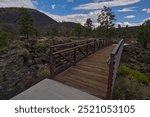 Lava Flow Trail Bridge at Sunset Crater AZ