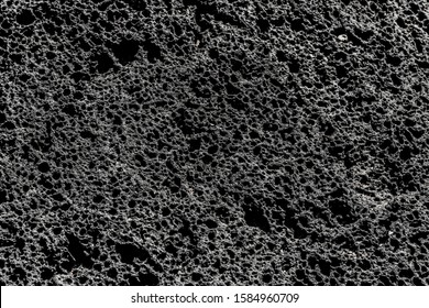 Lava Rock Relief Structure Background Texture. Volcanic Rock Textured Background.