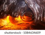 lava tube on Big island Hawaii, USA