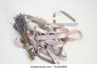 Lavender Tied With Ribbon