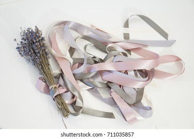 Lavender Tied With Ribbon