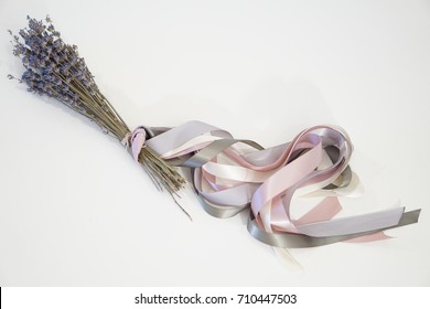 Lavender Wrapped In Ribbon