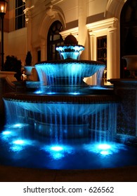 Lavish Hotel Fountain In Las Vegas, Nevada