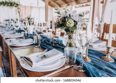 Lavish Wedding Decoration And Table Setting