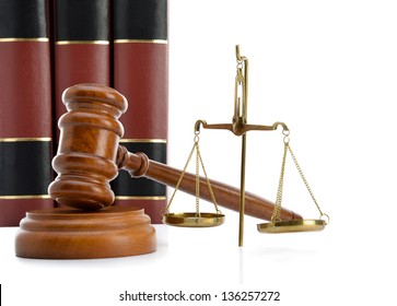 Law Books and Symbols
