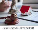 Law, Counsel, Agreement, Contract, Lawyer, Advising on litigation matters and signing contracts as a lawyer to receive home and land mortgage complaints from customers. concept lawyer