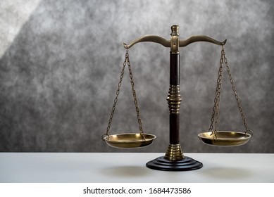 Law Justice Concept Grey Background Stock Photo 1684473586 | Shutterstock