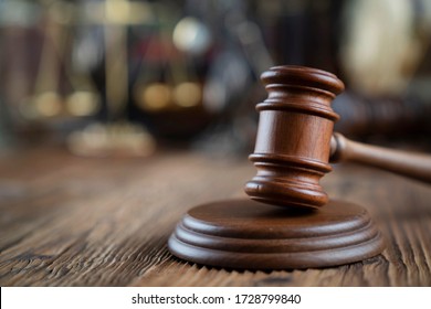 Law and justice symbols. Bokeh background. - Shutterstock ID 1728799840