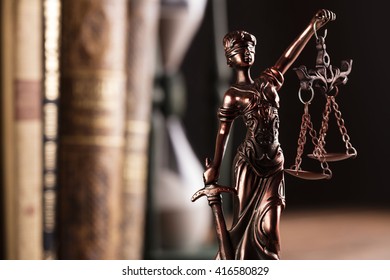 law and justice theme - Shutterstock ID 416580829