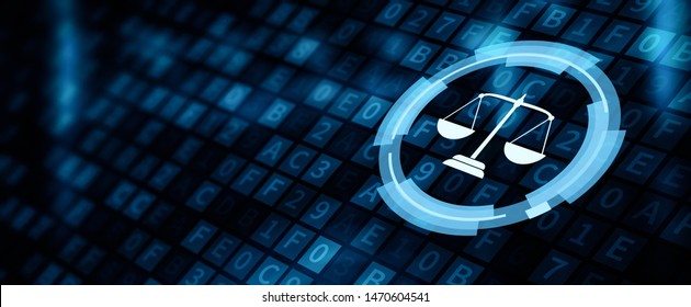 Law Labor Lawyer Legal Business Internet Technology Concept - Shutterstock ID 1470604541