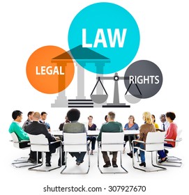 Law Legal Rights Judge Punishment Judicial Concept