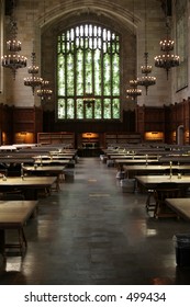 Law library at the University of Michigan