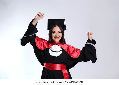 black dress with red sash