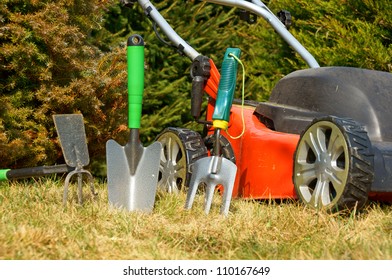 Lawn Mower And Garden Tools / Gardening