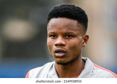 Lawrence Agyekum During A UEFA Youth League (U19) Football Match Between Paris Saint-Germain (PSG) And RB Salzburg (FC) On March 16, 2022 In Saint-Germain-en-Laye, France.