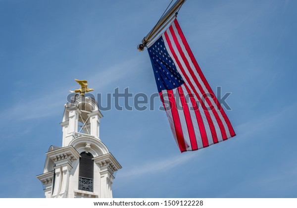 Lawrence Mausajuly 4 19 Iconic Tower Buildings Landmarks Stock Image