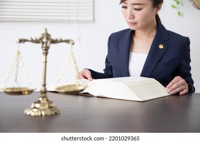 Lawyer Asian Woman (Corporate Lawyer, Law Office)
