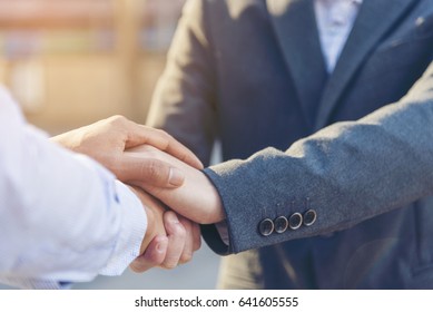 Lawyer and client from trust Law Firm Justice Attorney Legal Concept. Experience Attorneys Notary Public advice at Court of Law in Notary Public Office. Client trust team promise winning legal case - Shutterstock ID 641605555
