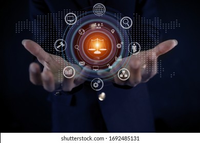 Digital Law Concept High Res Stock Images Shutterstock