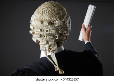 Lawyer Making Speech In Court