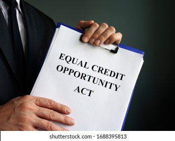 Lawyer Shows Equal Credit Opportunity Act ECOA.